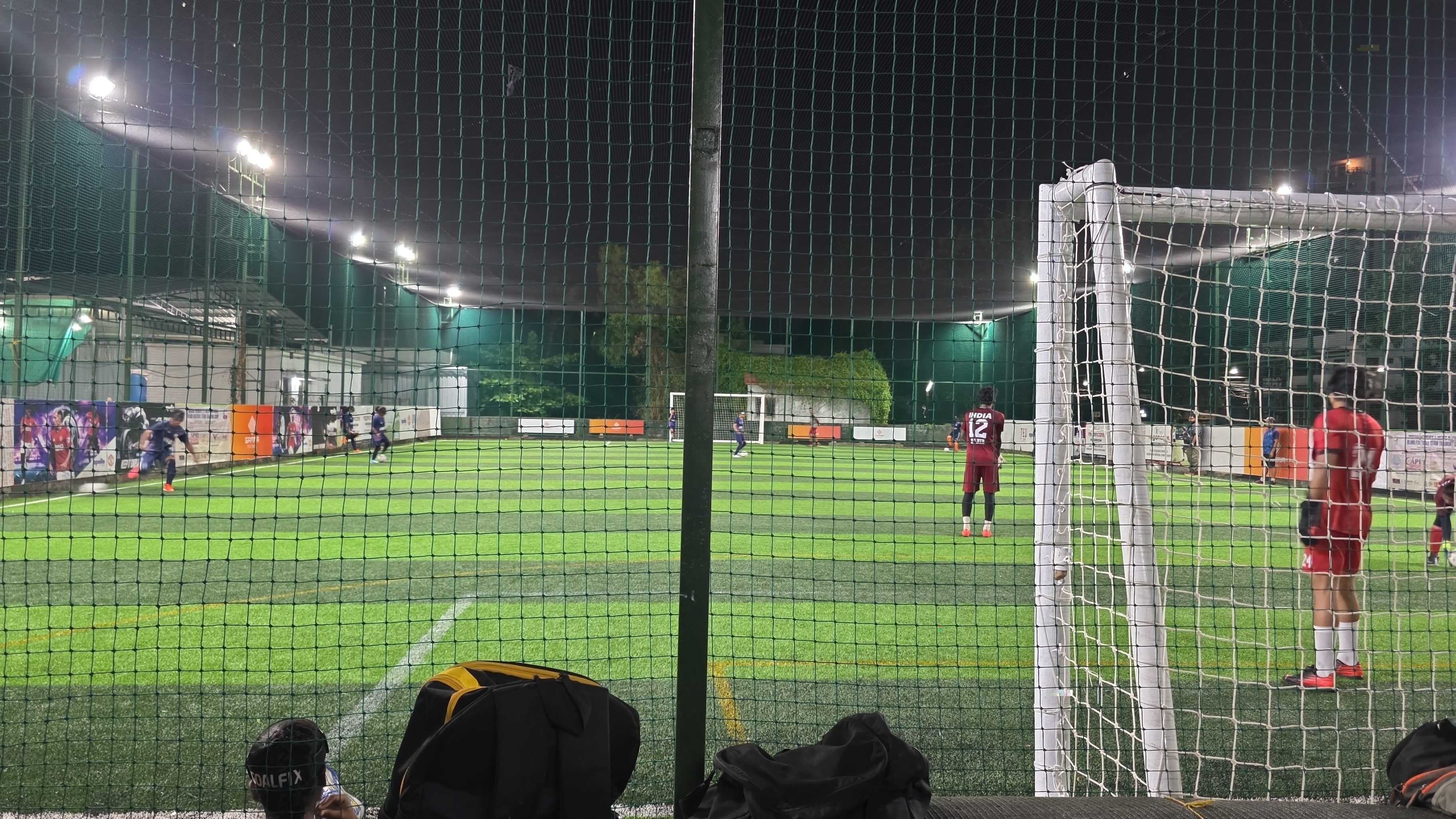 Kerala Blind Football team training session